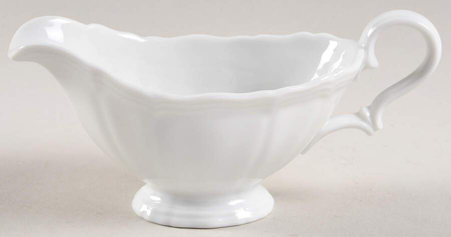 Chippendale All White Creamer by Rosenthal - Continental-1