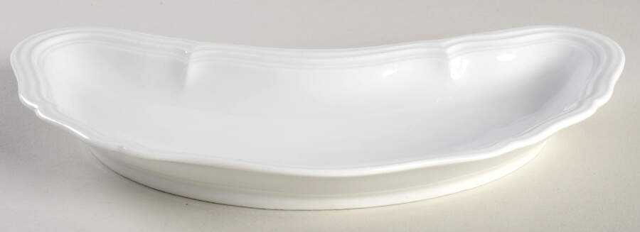 Chippendale All White Crescent Salad Plate by Rosenthal - Continental-1