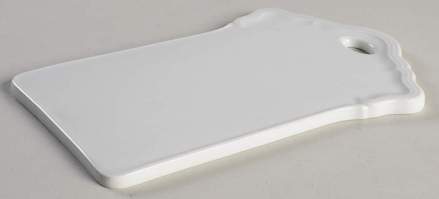 Chippendale All White Cheese and Cracker Board by Rosenthal - Continental-1
