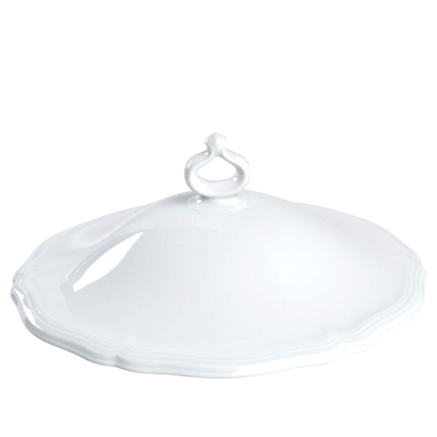 Chippendale All White Lid for Round Vegetable by Rosenthal - Continental-1