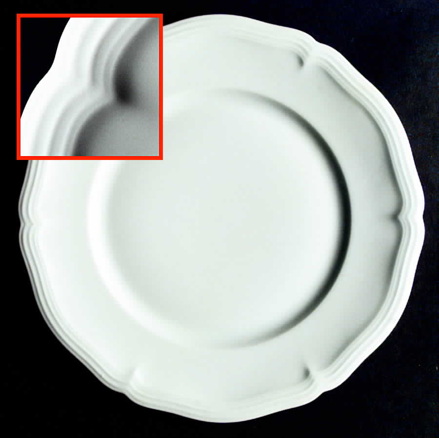 Chippendale All White Dinner Plate by Rosenthal - Continental-1