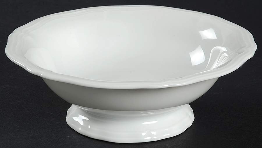 Chippendale All White Nut Dish by Rosenthal - Continental-1