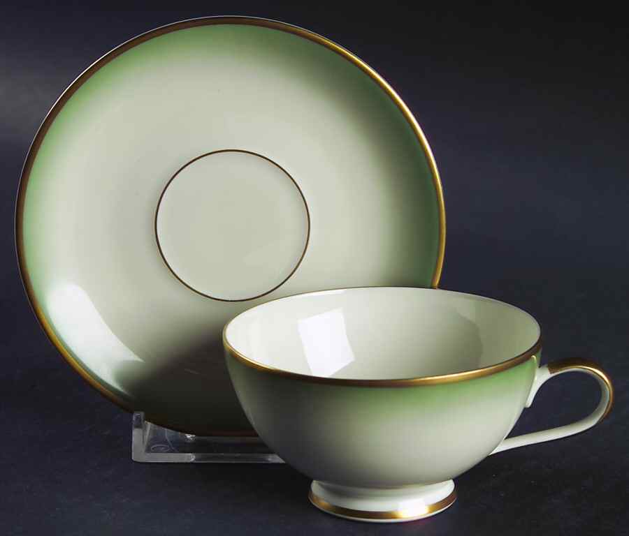 Chrysopras Footed Demitasse Cup & Saucer Set by Rosenthal - Continental-1
