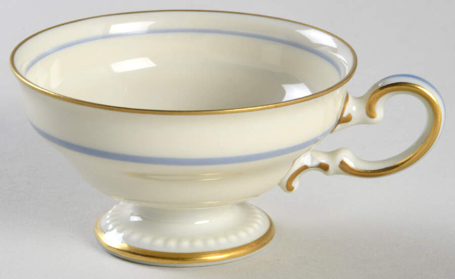 Classic (Light Blue Center with Vase) Demitasse Cup by Rosenthal - Continental-1