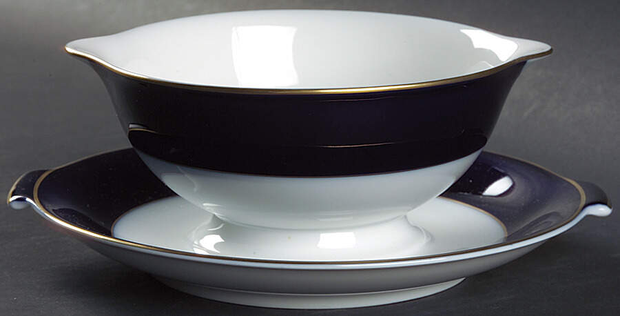 Claudine Gravy Boat with Attached Underplate by Rosenthal - Continental-1
