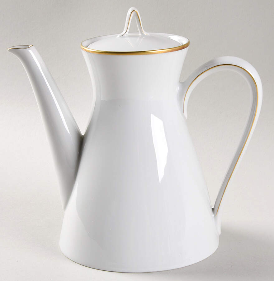 Classic Gold Small Coffee Pot & Lid by Rosenthal - Continental-1