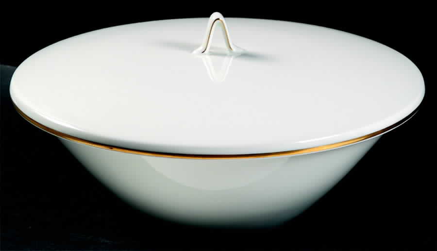 Classic Gold Round Covered Vegetable-Uses RV7 As Base by Rosenthal - Continental-1
