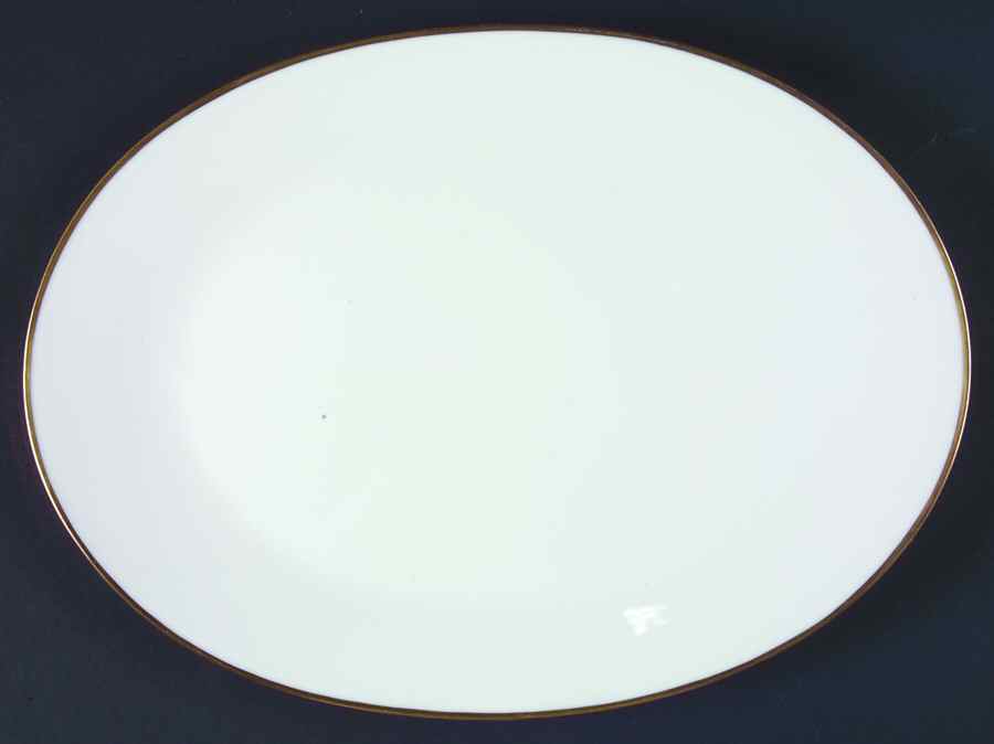 Classic Gold 13" Oval Serving Platter by Rosenthal - Continental-1