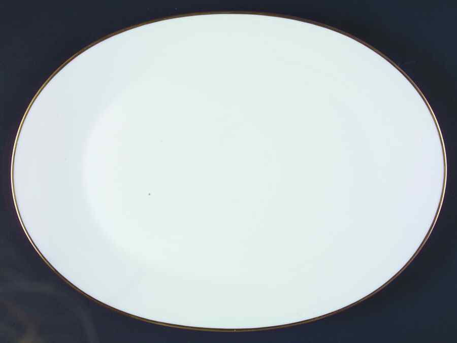 Classic Gold 15" Oval Serving Platter by Rosenthal - Continental-1