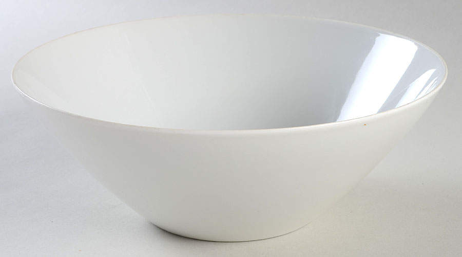 Classic Modern White 9" Round Vegetable Bowl by Rosenthal - Continental-1