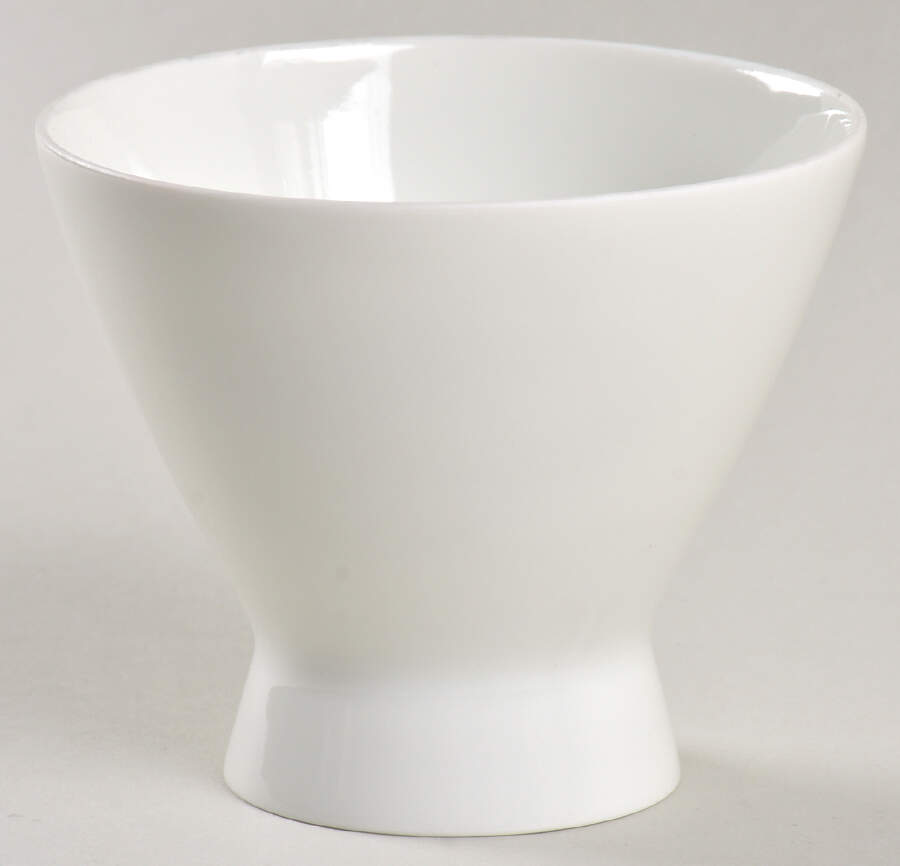 Classic Modern White Sugar Bowl No Lid by Rosenthal - Continental-1