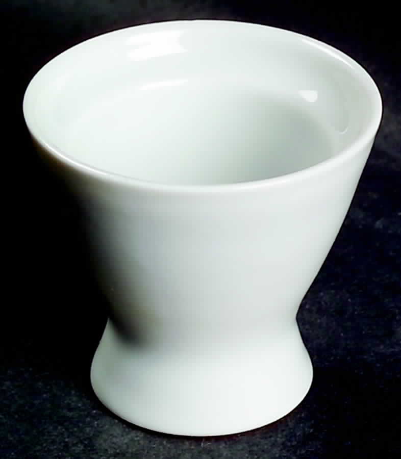 Classic Modern White Single Egg Cup by Rosenthal - Continental-1