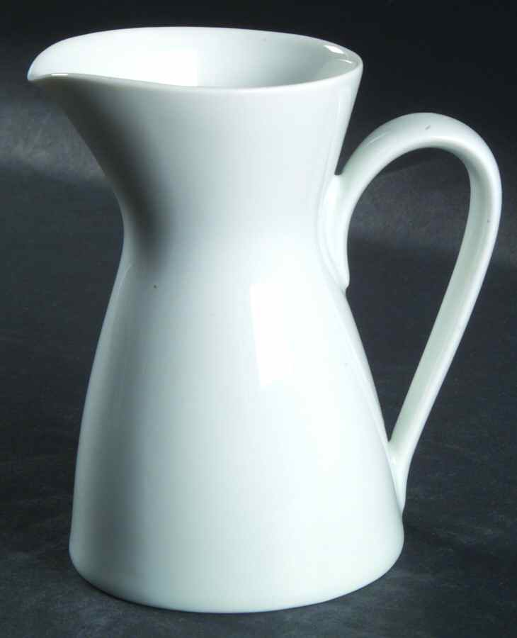 Classic Modern White Creamer by Rosenthal - Continental-1