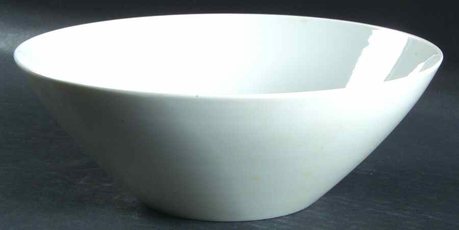 Classic Modern White 9" Round Vegetable Bowl by Rosenthal - Continental-1