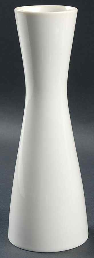 Classic Modern White 8" Vase by Rosenthal - Continental-1