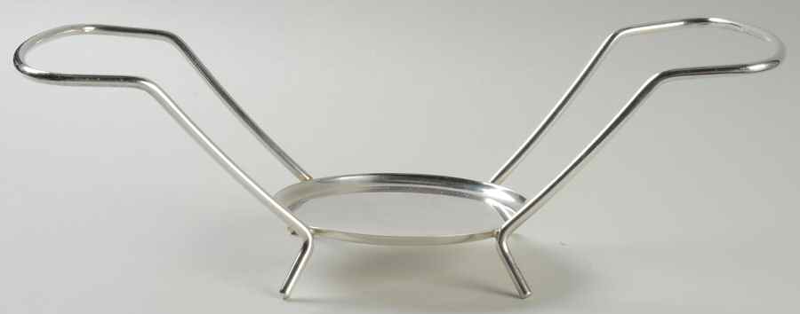 Classic Modern White Metal Stand for RCVRV9 by Rosenthal - Continental-1