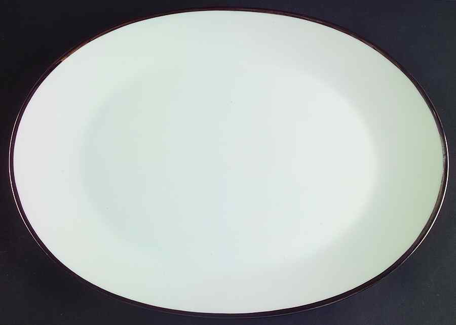 Classic Platinum (Older) 13" Oval Serving Platter by Rosenthal - Continental-1