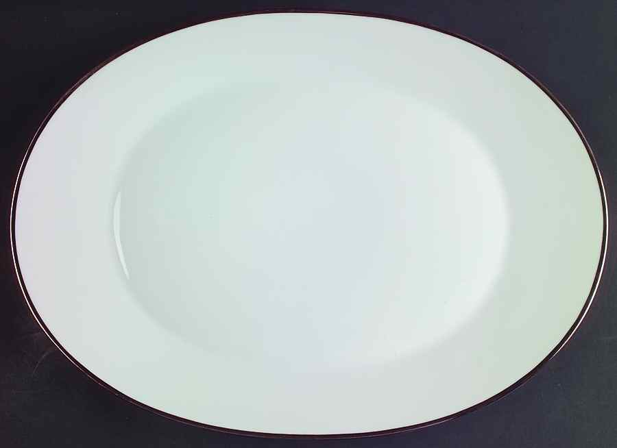 Classic Platinum (Older) 15" Oval Serving Platter by Rosenthal - Continental-1