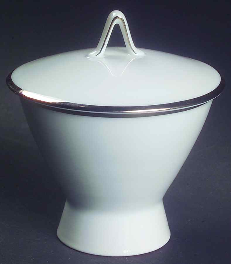 Classic Platinum (Older) Sugar Bowl & Lid by Rosenthal - Continental-1