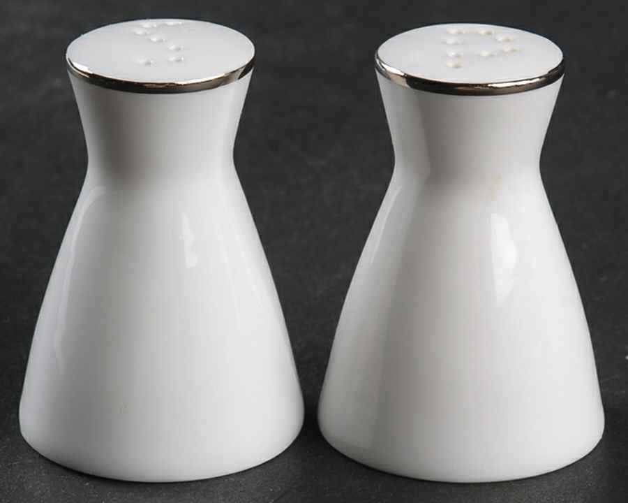 Classic Platinum (Older) Individual Salt & Pepper Set by Rosenthal - Continental-1