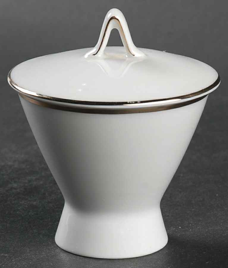 Classic Platinum (Older) Mini Sugar Bowl & Lid by Rosenthal - Continental-1