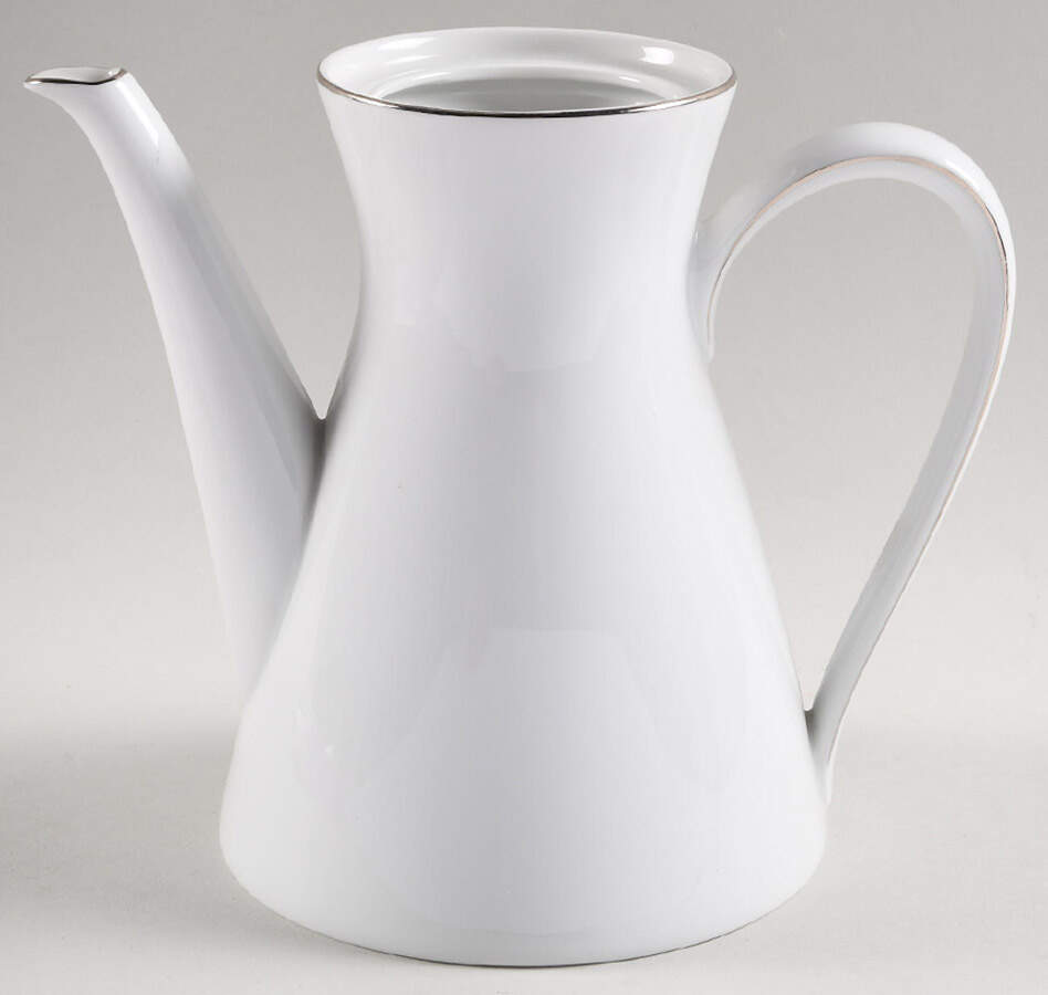 Classic Platinum (Newer) Teapot No Lid by Rosenthal - Continental-1