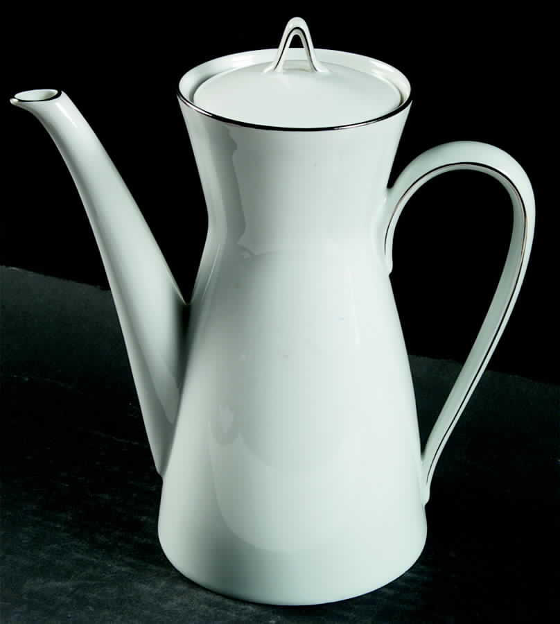 Classic Platinum (Newer) Coffee Pot & Lid by Rosenthal - Continental-1
