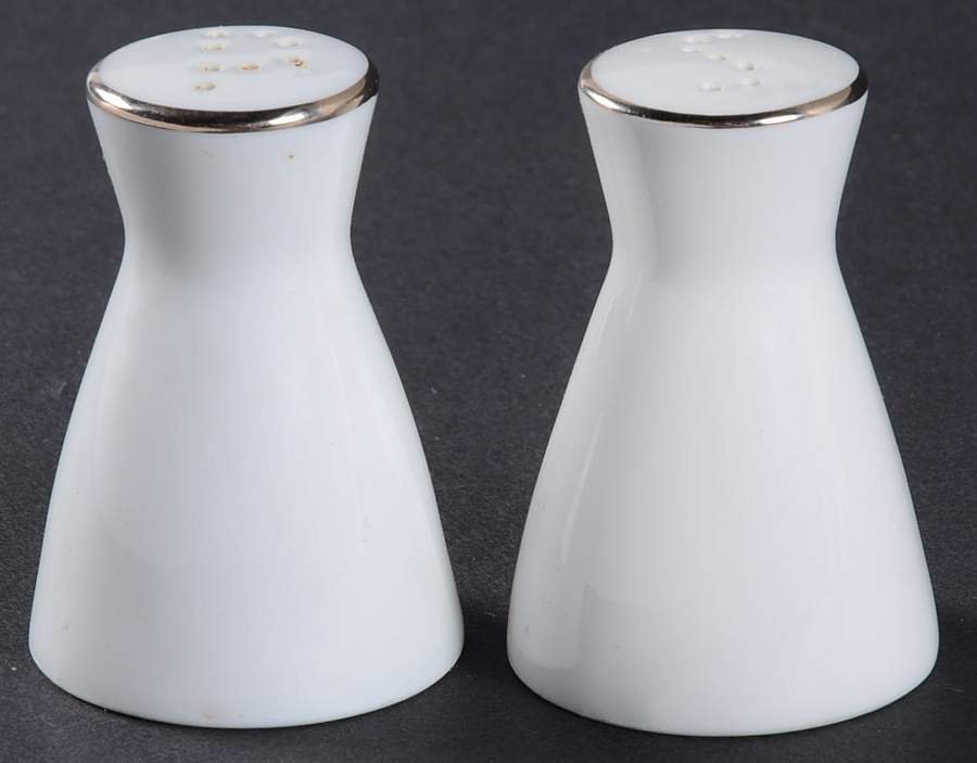 Classic Platinum (Newer) Individual Salt & Pepper Set by Rosenthal - Continental-1