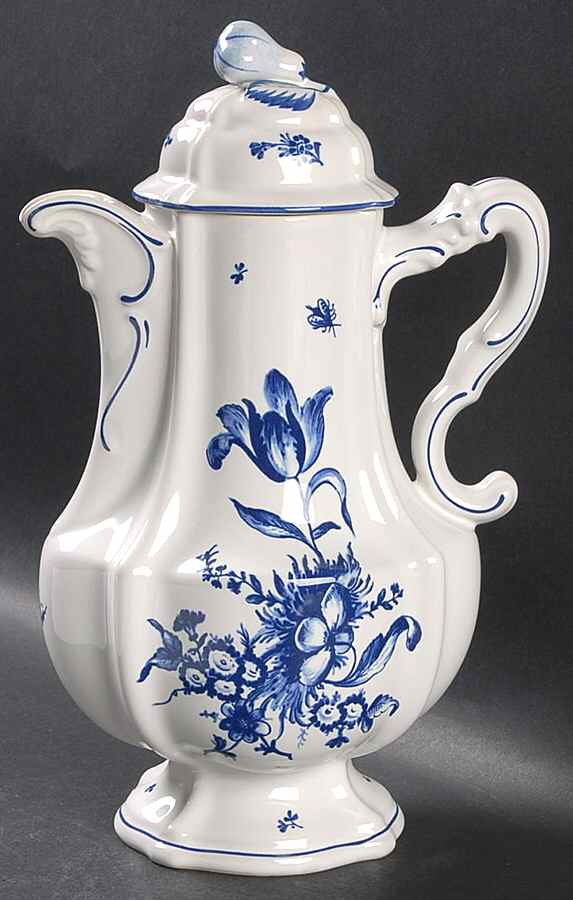 Cornflower Blue Coffee Pot & Lid by Rosenthal - Continental-1