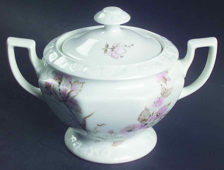 Colonial Garden Sugar Bowl & Lid by Rosenthal - Continental-1