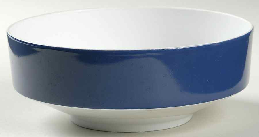 Composition Cobalt Blue 7" Round Vegetable Bowl by Rosenthal - Continental-1
