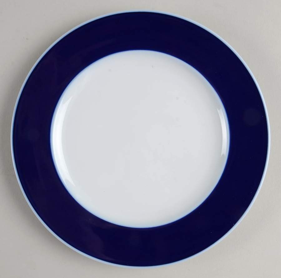 Composition Cobalt Blue Salad Plate by Rosenthal - Continental-1