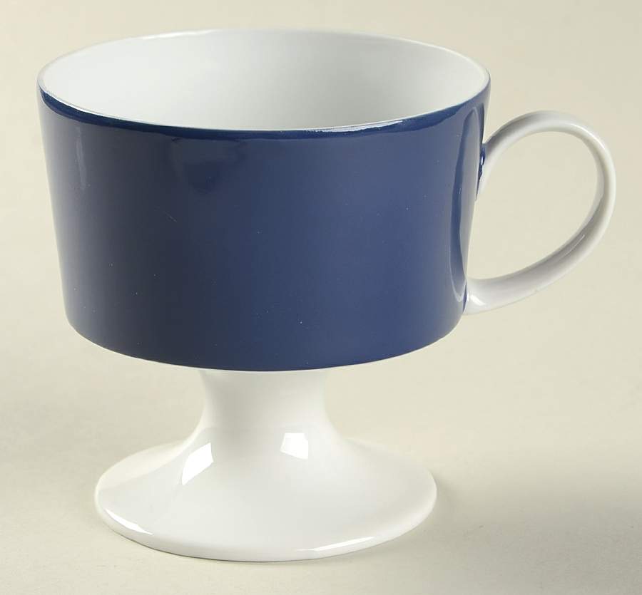 Composition Cobalt Blue Footed Cup by Rosenthal - Continental-1