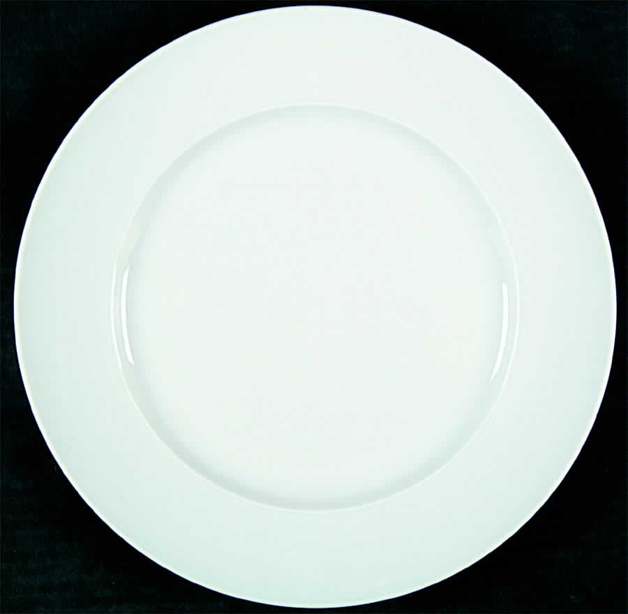 Composition White Dinner Plate by Rosenthal - Continental-1