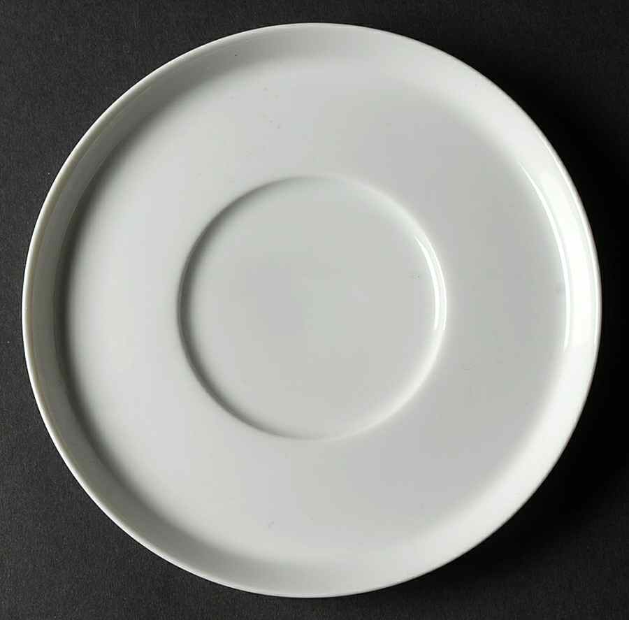 Composition White Saucer by Rosenthal - Continental-1