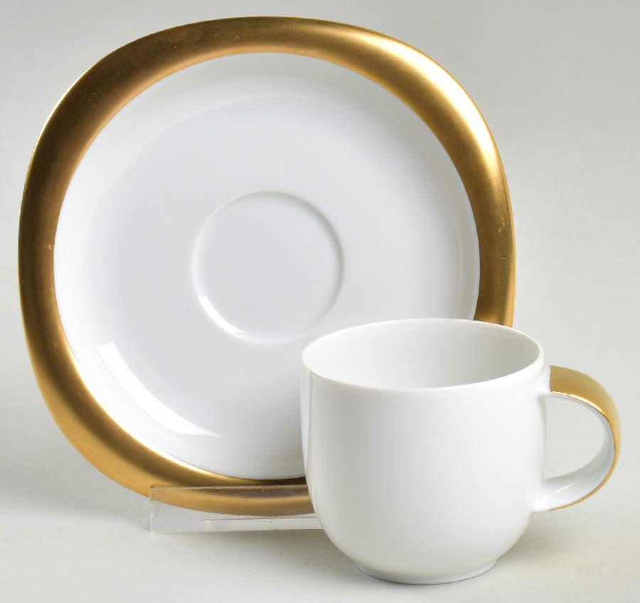 Concept 2 (Suomi) Flat Demitasse Cup & Saucer Set by Rosenthal - Continental-1