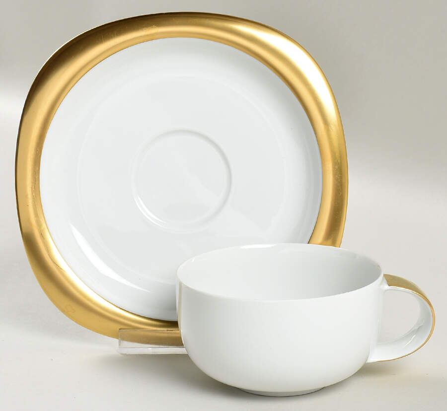Concept 2 (Suomi) Flat Cup & Saucer Set by Rosenthal - Continental-1