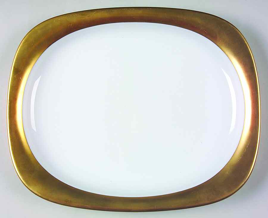 Concept 2 (Suomi) 13" Oval Serving Platter by Rosenthal - Continental-1