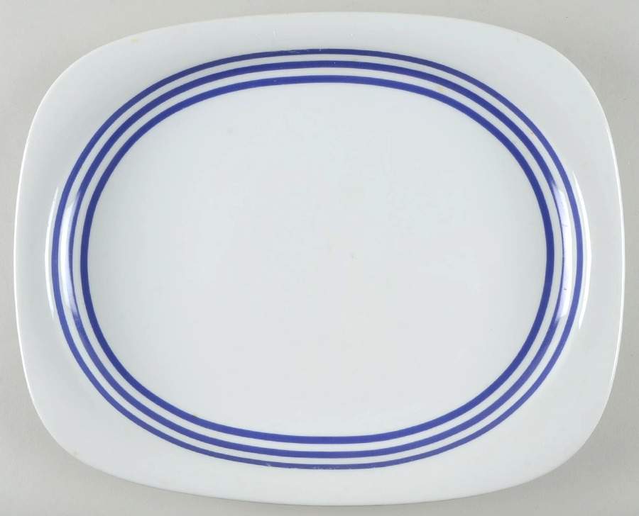 Concept 3 (Suomi) 15" Oval Serving Platter by Rosenthal - Continental-1