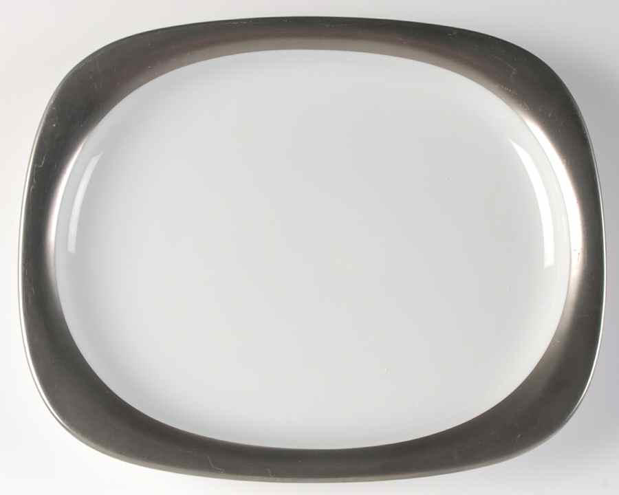 Concept 4 (Suomi) 13" Oval Serving Platter by Rosenthal - Continental-1