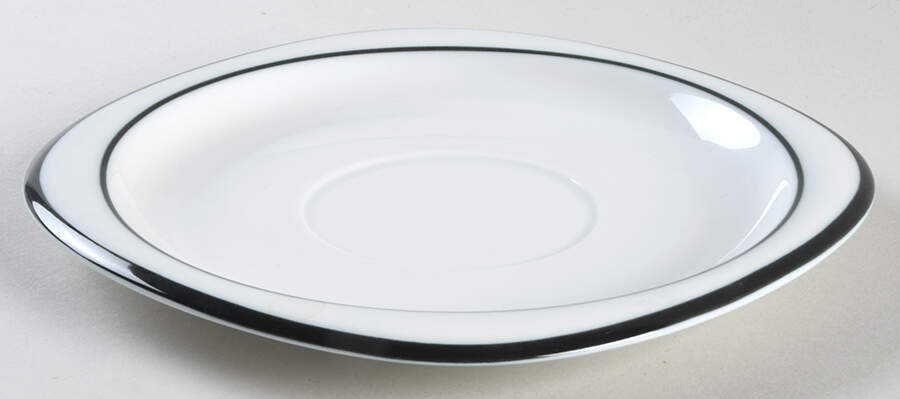 Concept 5 Anthracite Black (Suomi) Underplate for Sauce Boat by Rosenthal - Continental-1