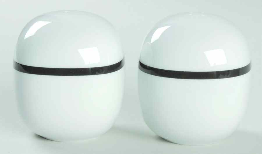 Concept 5 Anthracite Black (Suomi) Salt & Pepper Set by Rosenthal - Continental-1