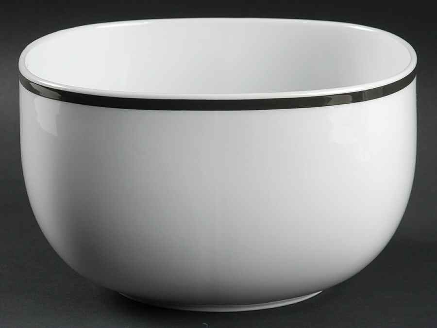 Concept 5 Anthracite Black (Suomi) 6" Round Vegetable Bowl by Rosenthal - Continental-1