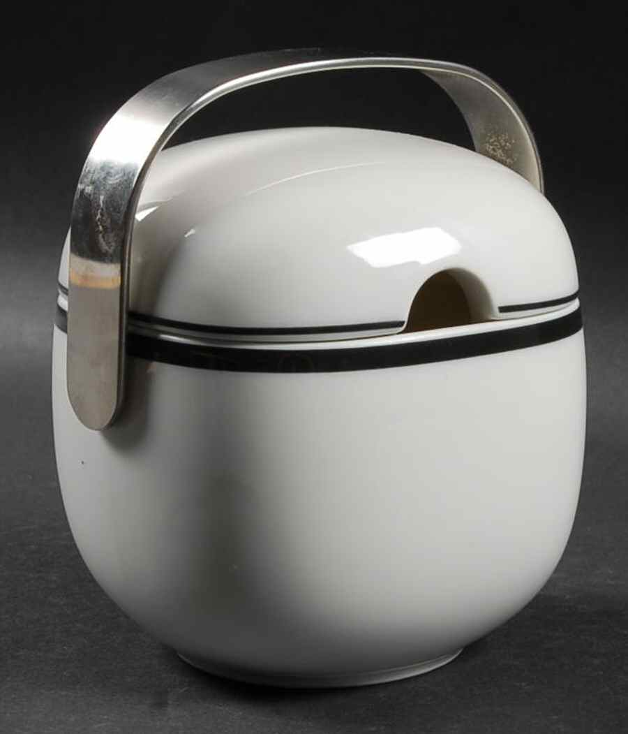 Concept 5 Anthracite Black (Suomi) Sauce Boat & Lid by Rosenthal - Continental-1