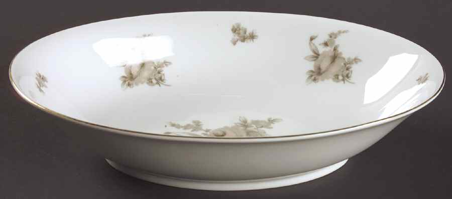 Colonial Rose 10" Oval Vegetable Bowl by Rosenthal - Continental-1