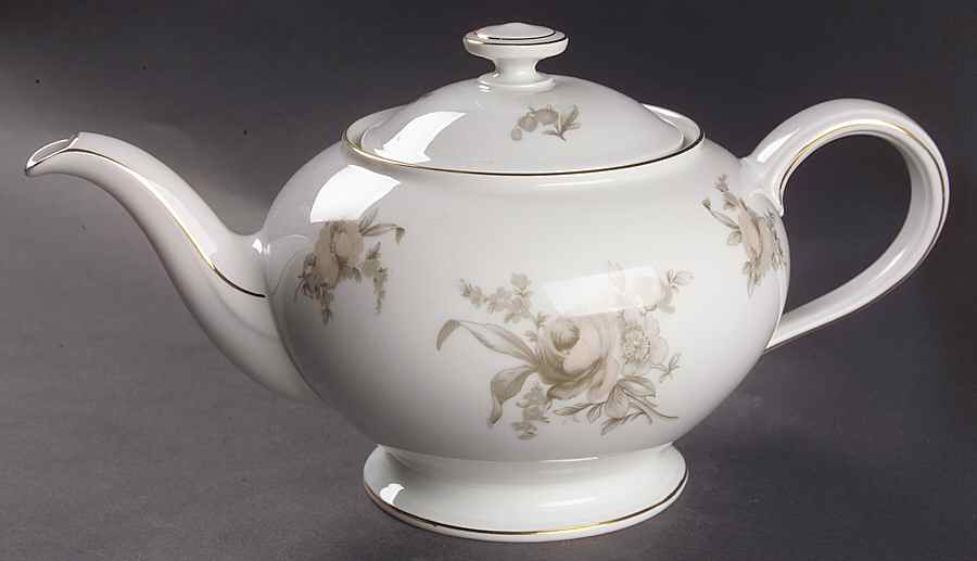 Colonial Rose Teapot & Lid by Rosenthal - Continental-1