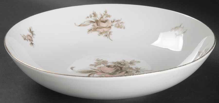 Colonial Rose 9" Round Vegetable Bowl by Rosenthal - Continental-1