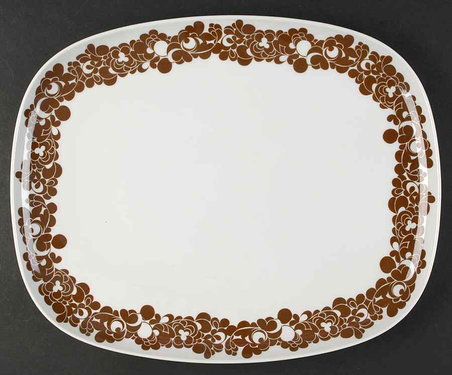 Cordial 15" Rectangular Serving Platter by Rosenthal - Continental-1
