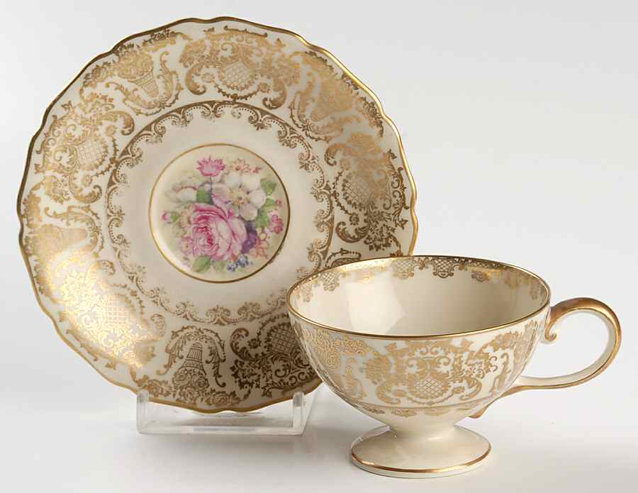 Coronado Footed Demitasse Cup & Saucer Set by Rosenthal - Continental-1