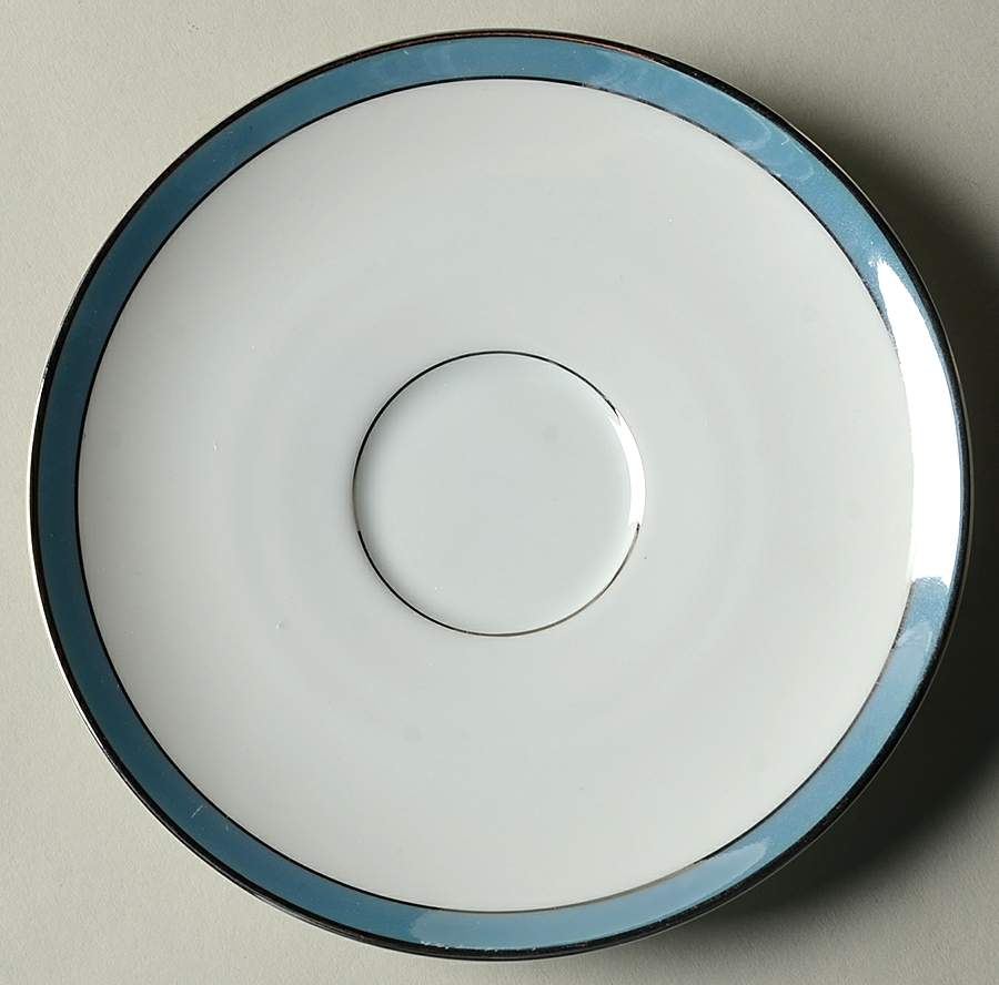Corona Blue Saucer for Flat Cup by Rosenthal - Continental-1